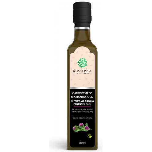 Green Idea Ostropestřec mariánský olej, 250 ml.